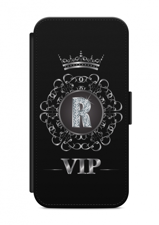 HTC ONE Buchstabe R Flipcase Tasche Flip Hülle Case Cover Schutz VIP