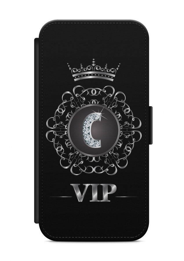 Sony Xperia Buchstabe C Flipcase Tasche Flip Hülle Case Cover Schutz VIP