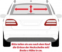 Auto KFZ Heckscheibe Fenster Aufkleber Sticker Türkiye Türkei Fahne 1