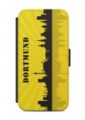 Sony Xperia Dortmund Skyline Flipcase Tasche Flip Hülle Case Cover Schutz Handy