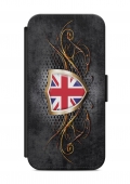 HTC ONE England London UK 3 Flipcase Tasche Flip Hülle Case Cover Schutz Handy