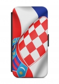 HTC ONE Kroatien Hrvatska 1 Flipcase Tasche Hülle Case Cover Schutz Handy
