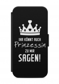 Sony Xperia PRINZESSIN 2 Flipcase Tasche Flip Hülle Case Cover Spruch Zitat