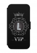 Sony Xperia Buchstabe L Flipcase Tasche Flip Hülle Case Cover Schutz VIP