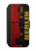 Samsung Galaxy Berlin Deutschland Flip Tasche Hülle Case Cover Schutz Handyhülle