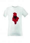 T-Shirt Albanien Kosovo Kosova Alban Adler Bosnien Bosna Fahne Flag