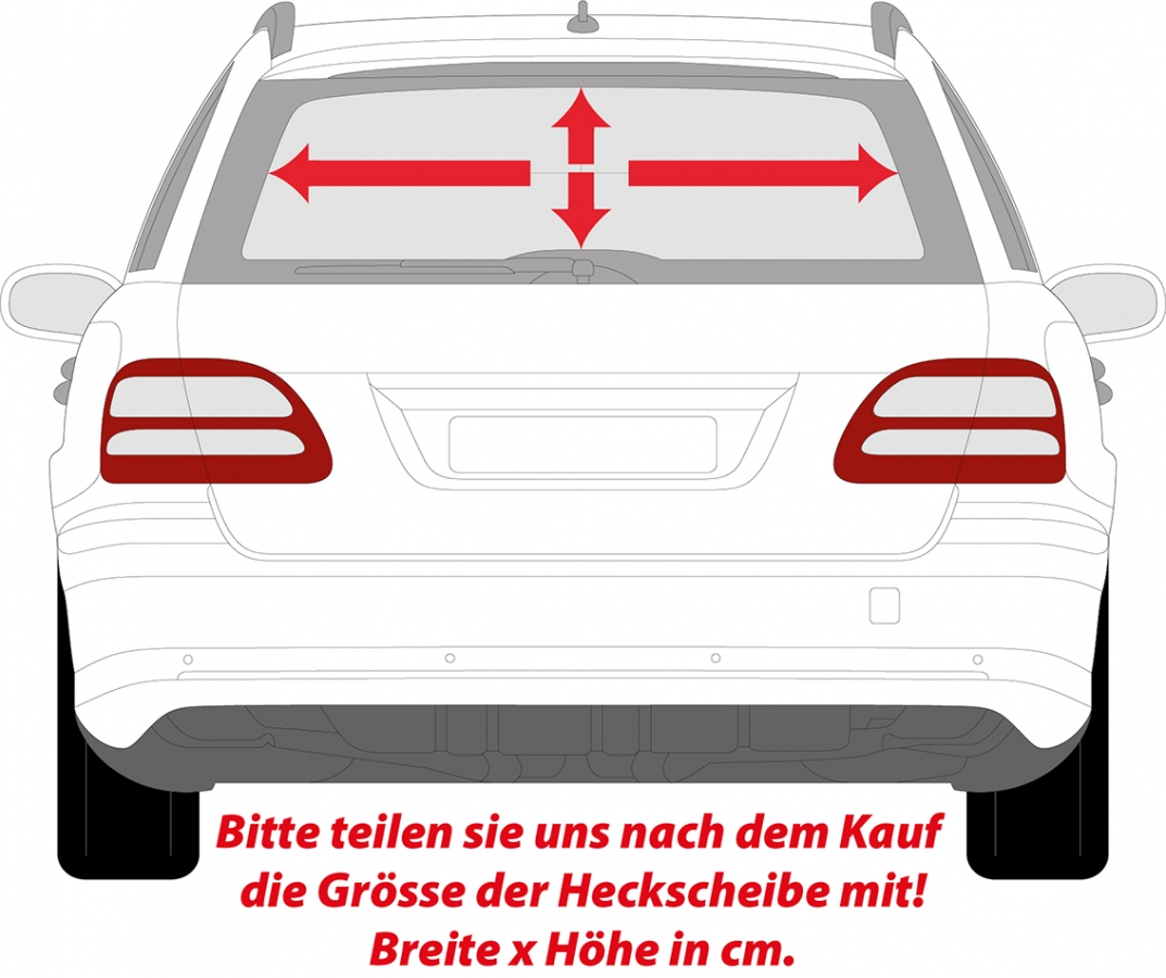 Auto KFZ Heckscheibe Fenster Aufkleber Sticker Trabzonspor