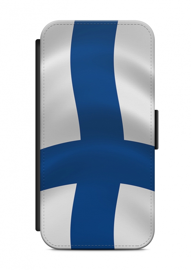 HTC ONE Finnland Helsinki 1 Flipcase Tasche Hülle Case Cover Schutz Handy