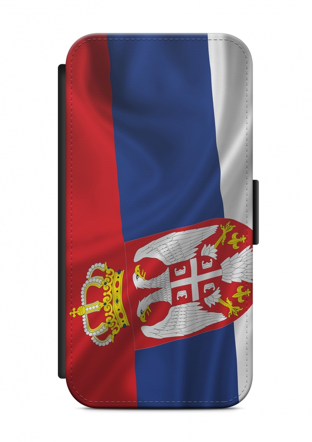 HTC ONE Serbien Srbija 1 Flipcase Tasche Flip Hülle Case Cover Schutz Handy