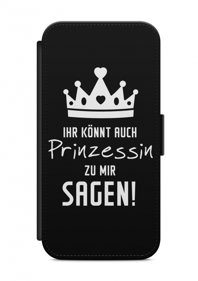 Sony Xperia PRINZESSIN 2 Flipcase Tasche Flip Hülle Case Cover Spruch Zitat