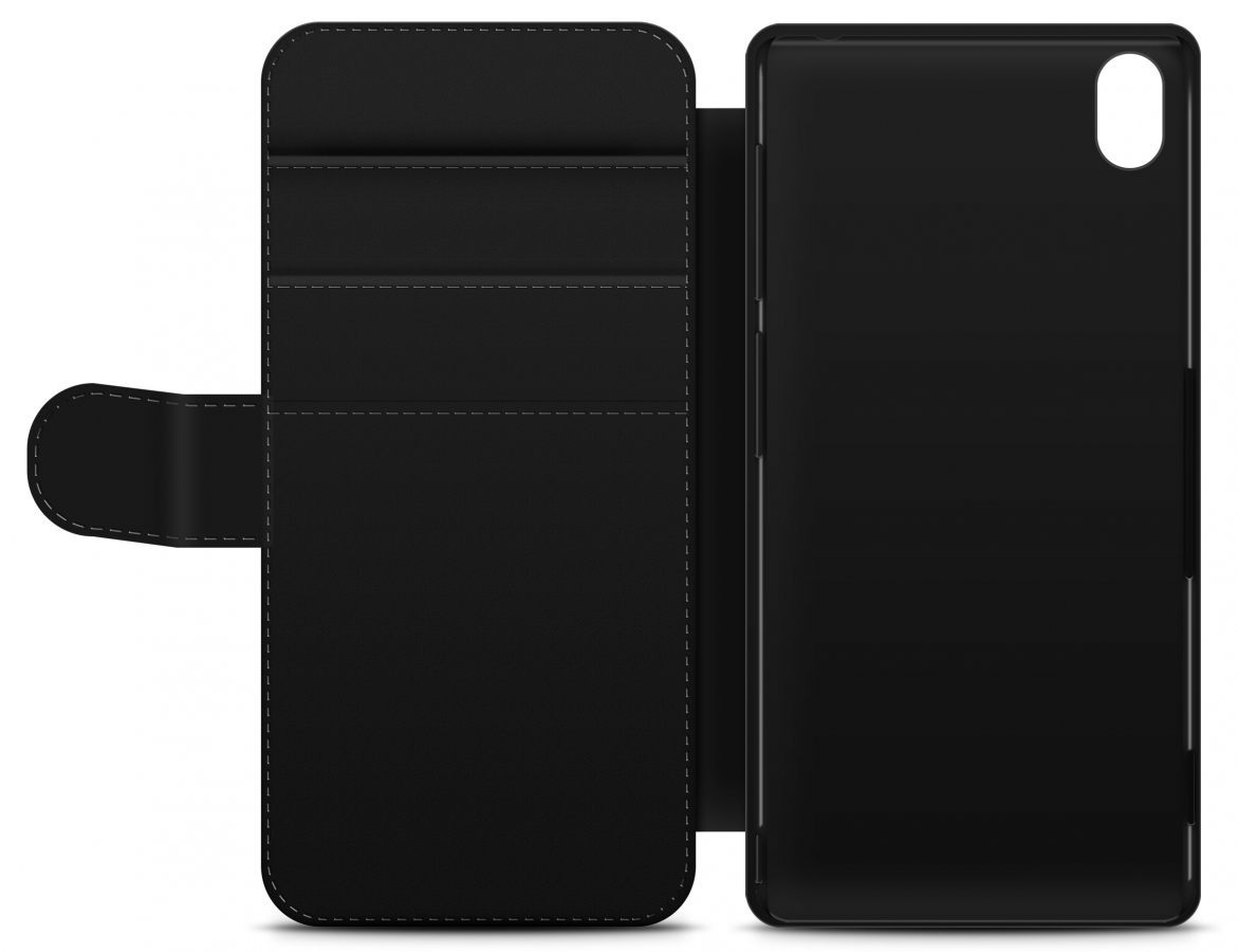 Sony Xperia Buchstabe J Flipcase Tasche Flip Hülle Case Cover Schutz VIP