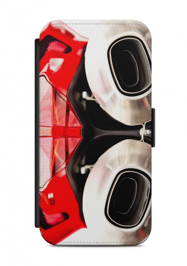 iPhone Ducati 848 899 1299 Flip Tasche Hülle Case Cover Schutz Handyhülle