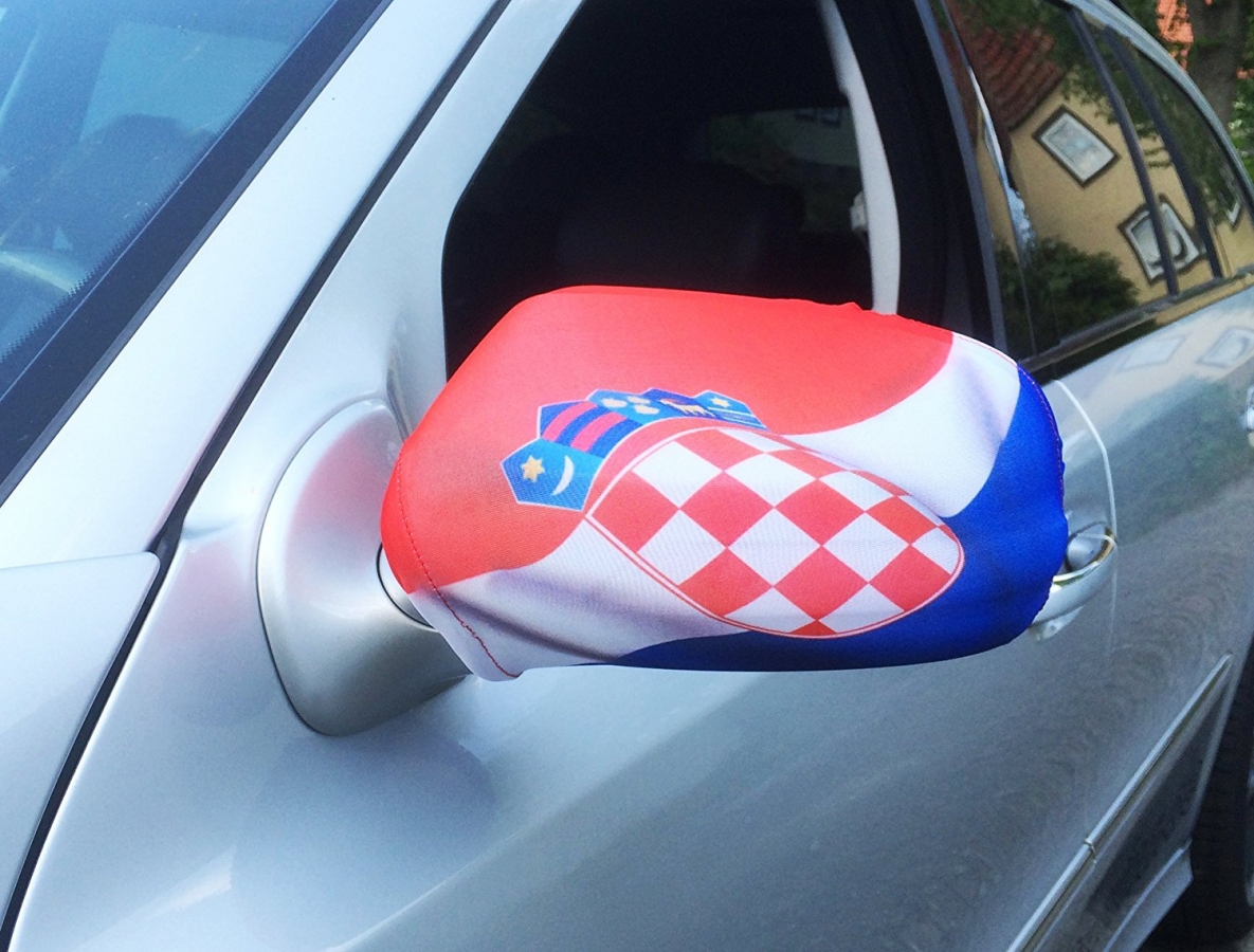 Auto Spiegel Rückspiegel Car Bikini WM 2018 Austria Österreich Fahne Flagge 
