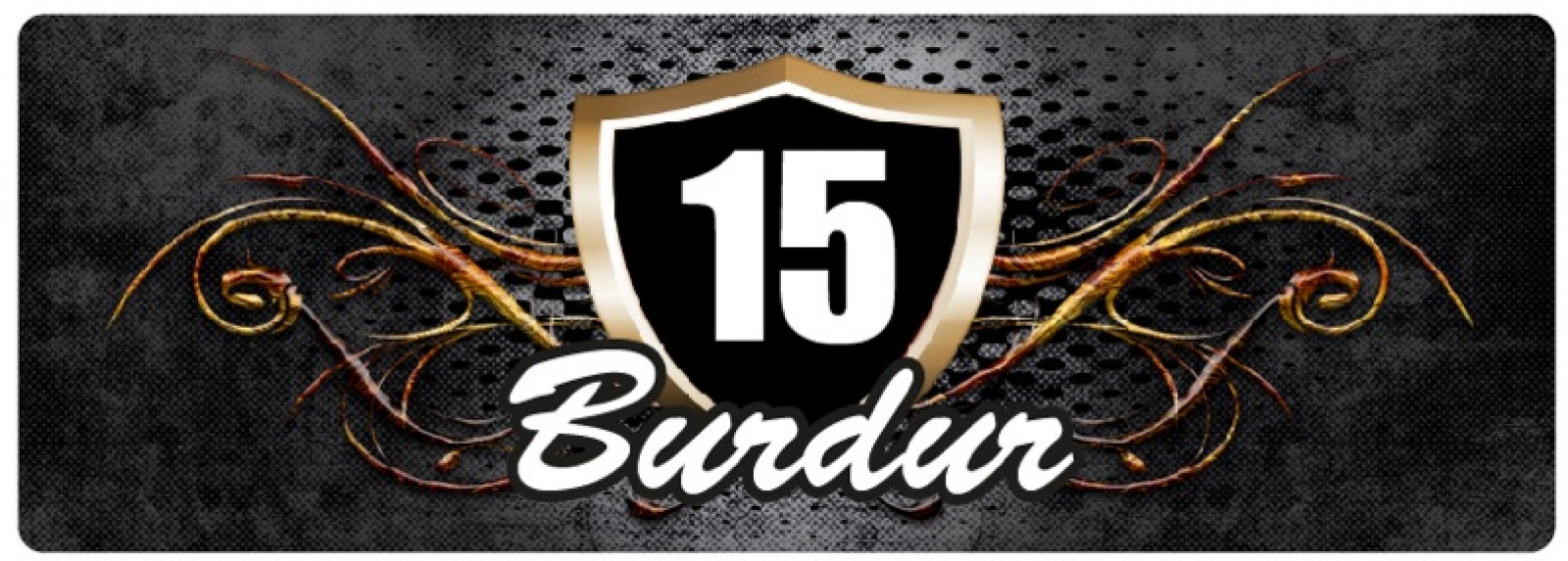Aufkleber Sticker BURDUR 15 Türkiye Atataürk Fenerbahce Galatasaray