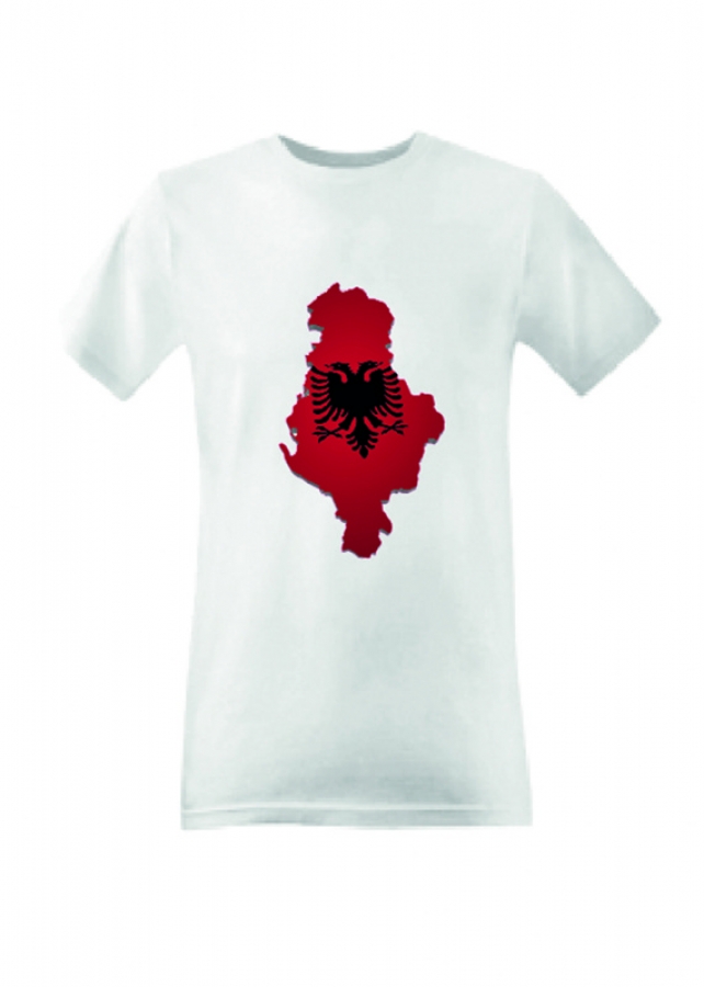 T-Shirt Albanien Kosovo Kosova Alban Adler Bosnien Bosna Fahne Flag
