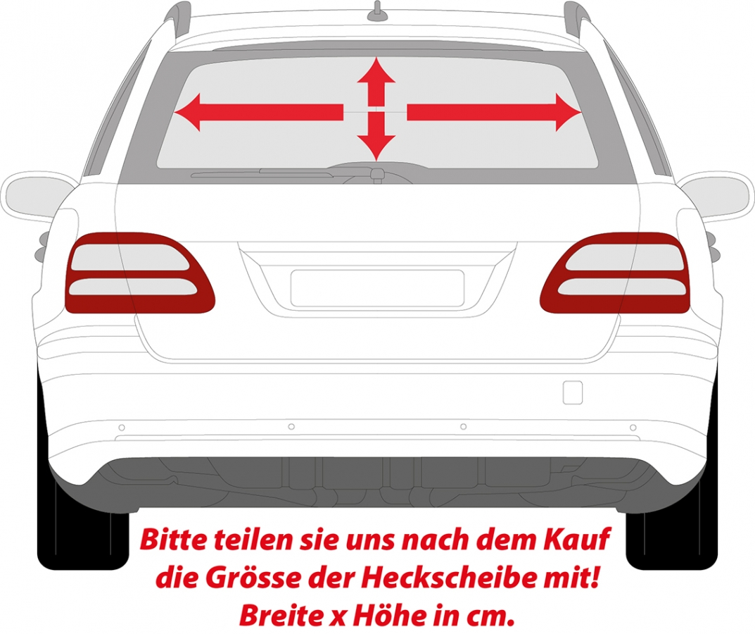Auto KFZ Heckscheibe Fenster Aufkleber Sticker Türkiye Türkei Fahne 1