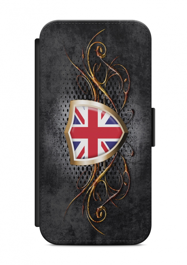 HTC ONE England London UK 3 Flipcase Tasche Flip Hülle Case Cover Schutz Handy