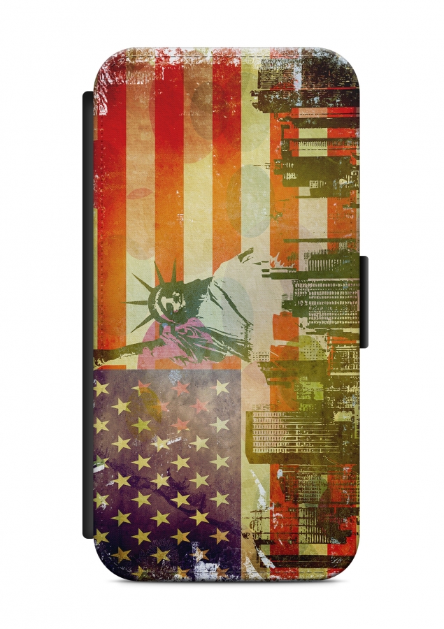 Sony Xperia USA Amerika 2 Flipcase Tasche Flip Hülle Case Cover Schutz Handy