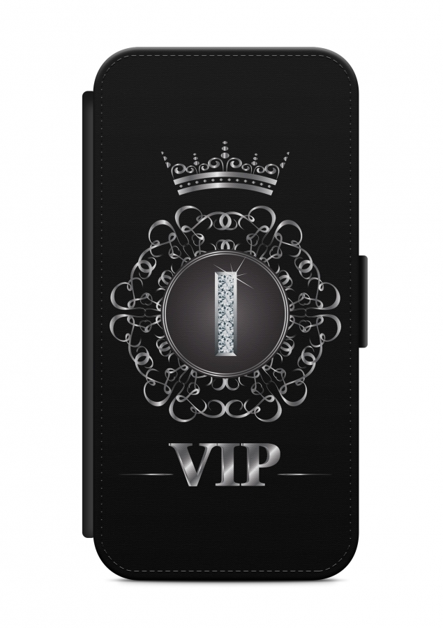 HTC ONE Buchstabe i Flipcase Tasche Flip Hülle Case Cover Schutz VIP