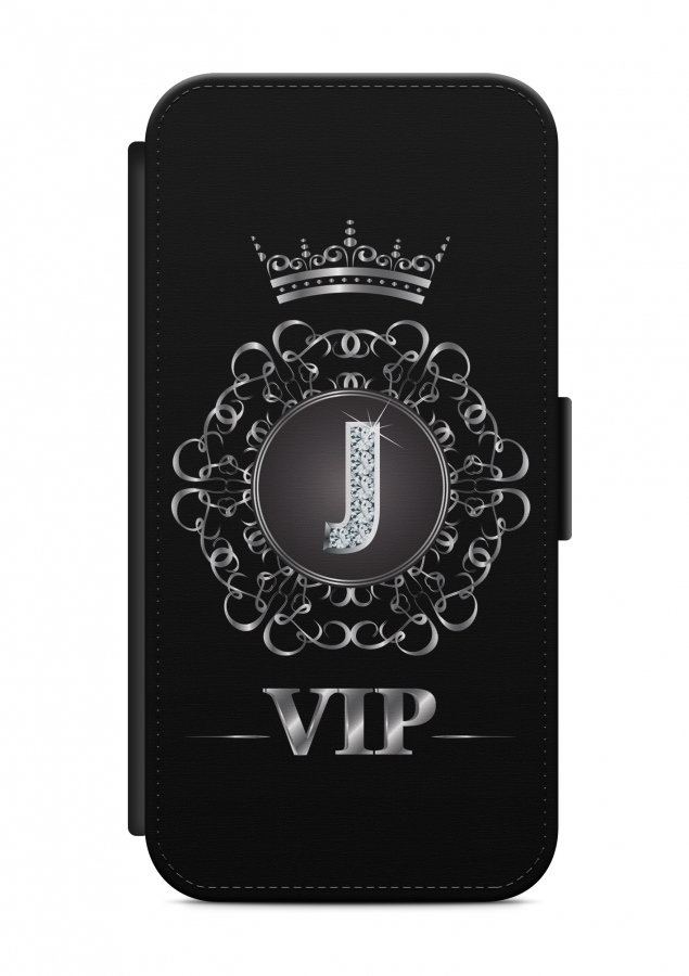 Sony Xperia Buchstabe J Flipcase Tasche Flip Hülle Case Cover Schutz VIP
