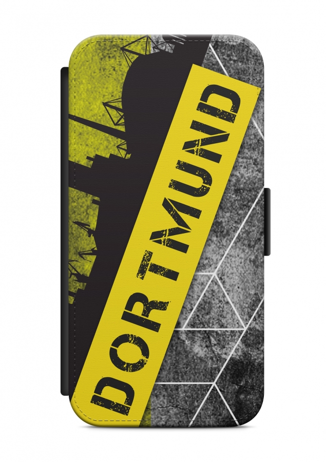 Sony Xperia Dortmund Flipcase Tasche Hülle Case Cover Schutz Handy