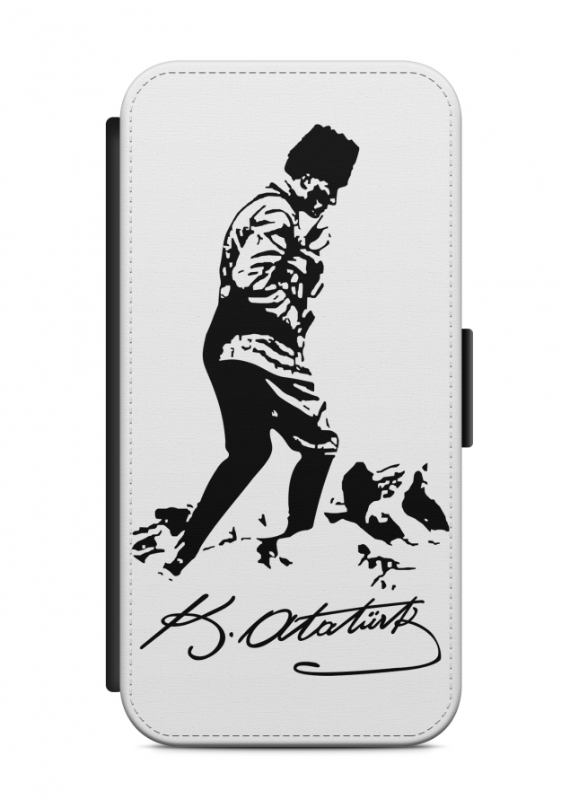 Samsung Galaxy Atatürk Türkiye 7 Flip Tasche Hülle Case Cover Schutz Handyhülle