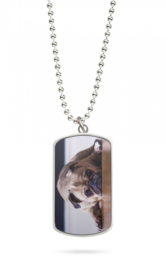 Kette Dog Tag Anhänger Hund Dog Tier Tiere V4 eBay