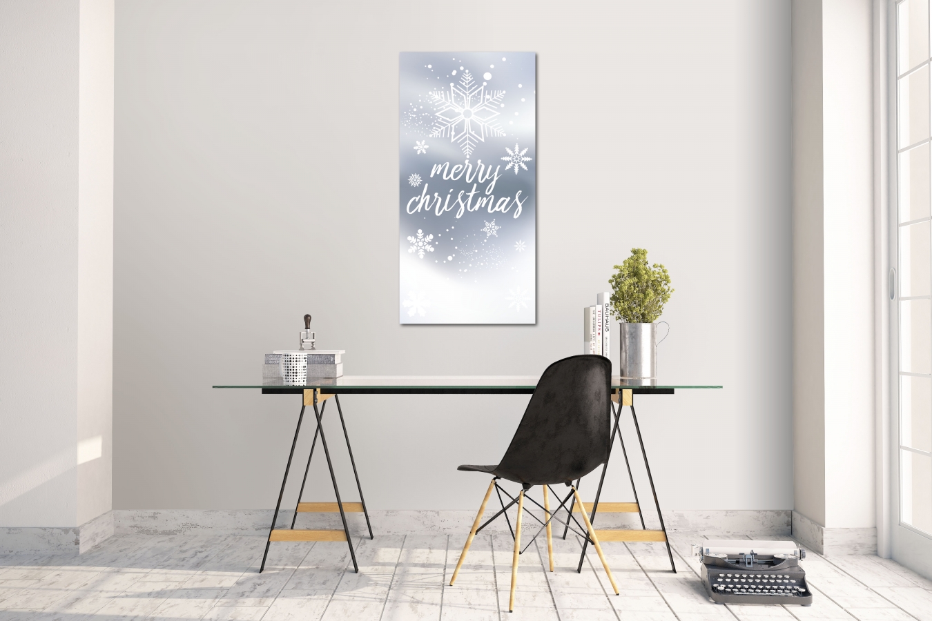 Wandtattoo Wandsticker Aufkleber Merry Christmas Grösse: 60 x 120 cm