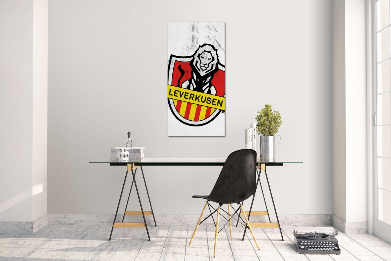 Wandtattoo Wandsticker Aufkleber Stadt City Leverkusen Grösse: 60 x 120 cm
