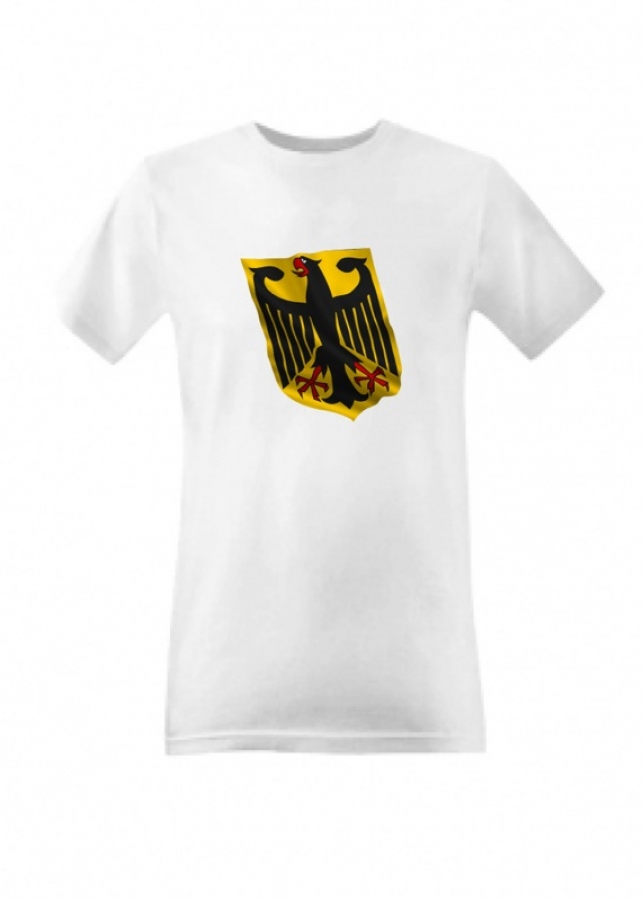 T-Shirt Deutschland Germany Berlin Adler Fahne Flag